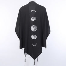 Load image into Gallery viewer, Black Moon Phase Over Coat
