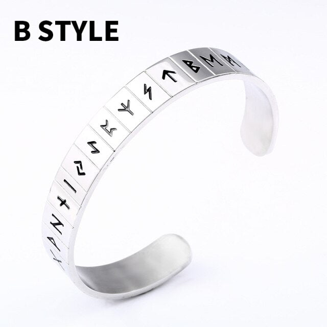 Unique Norse Viking futhark bracelet