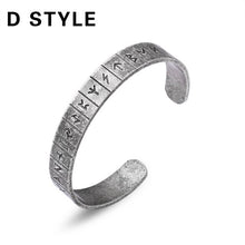 Load image into Gallery viewer, Unique Norse Viking futhark bracelet
