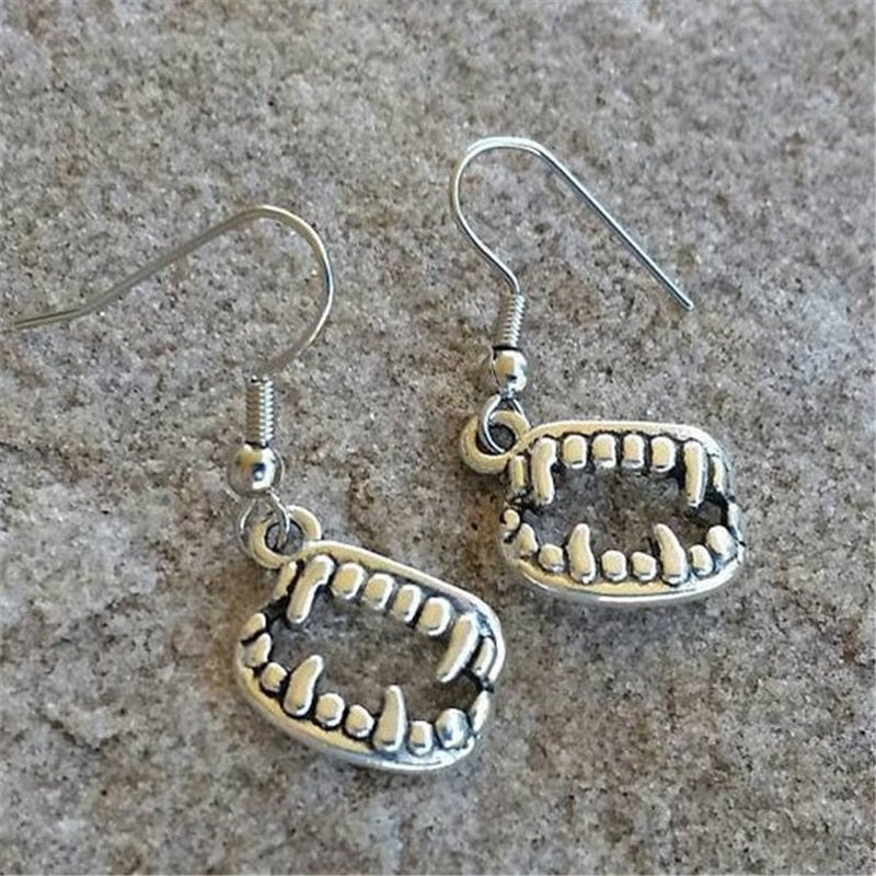 Teeth Charm Earrings