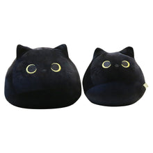 Load image into Gallery viewer, Black Cat Shaped Soft Plush
