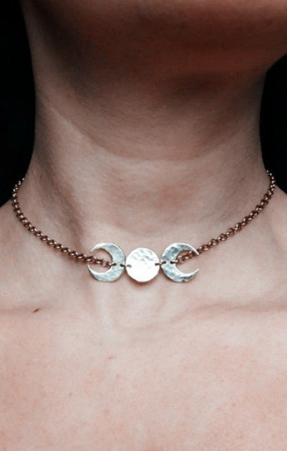 Moon Goddess Choker Necklace