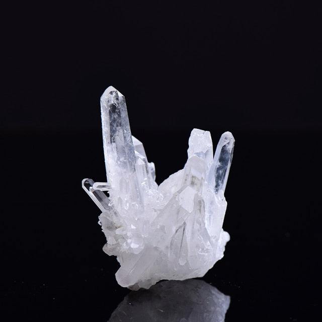 1PC Natural White Crystal Cluster Quartz Crystal