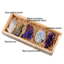 Load image into Gallery viewer, 5pcs/set Natural crystal cluster Original point minerals
