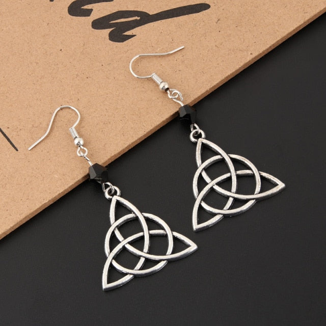 Irish Celtics Knot Earring Wiccan Jewellery