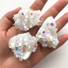 Load image into Gallery viewer, 1pc Rare Beautiful White Flame Aura Quartz
