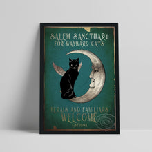 Load image into Gallery viewer, Salem Sanctuary For Wayward Cats Poster
