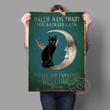 Load image into Gallery viewer, Salem Sanctuary For Wayward Cats Poster
