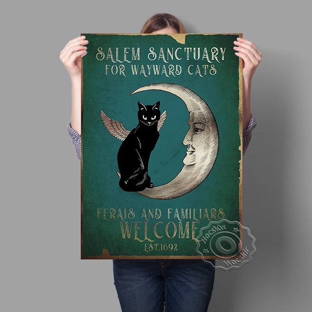 Salem Sanctuary For Wayward Cats Poster