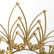 Load image into Gallery viewer, Gold Spike Halo Crown Headpiece
