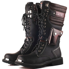 Load image into Gallery viewer, Male Shoes Army Boots Mens Military Boots
