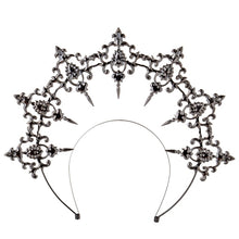 Lade das Bild in den Galerie-Viewer, Halo Crown Headpiece Gothic Goddess
