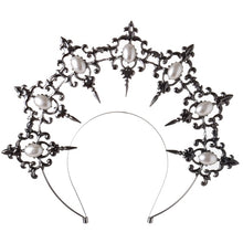 Lade das Bild in den Galerie-Viewer, Halo Crown Headpiece Gothic Goddess
