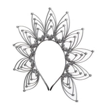 Load image into Gallery viewer, Gold Spike Halo Crown Headpiece
