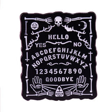 Load image into Gallery viewer, Charm Ouija Board Pins
