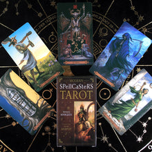 Load image into Gallery viewer, Modern Spellcaster&#39;s Tarot KIT Deck Cards &amp; Book Set
