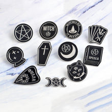 Load image into Gallery viewer, Witch Enamel Pins
