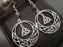 Load image into Gallery viewer, Celtic Knot Round Earrings
