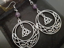 Load image into Gallery viewer, Celtic Knot Round Earrings
