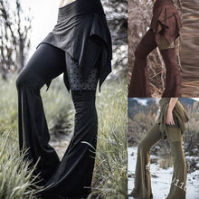 Load image into Gallery viewer, Medieval Renaissance Lace Up Casual Legging/Pants
