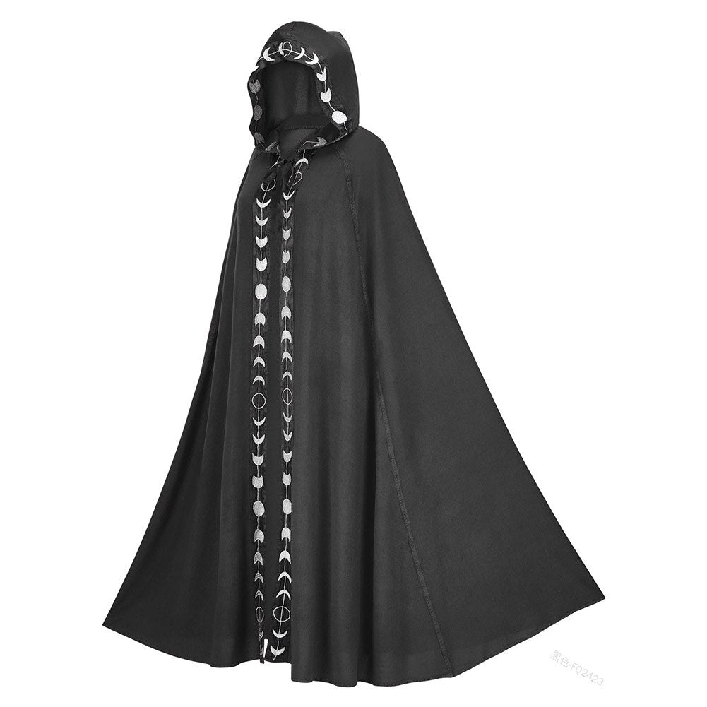 Black Witch Cloak Robe