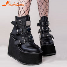 Load image into Gallery viewer, Goth Ankle Boots
