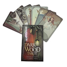 Load image into Gallery viewer, Dark Wood Tarot Cards
