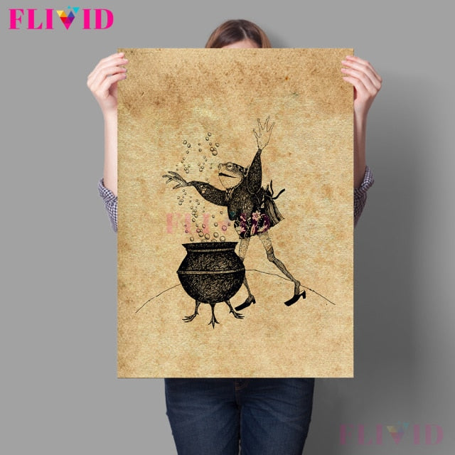 Abstract Witch Life Posters And Prints