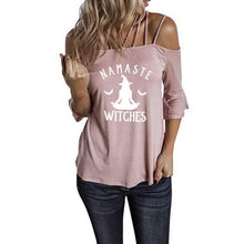 Load image into Gallery viewer, Namaste Witches T Shirt
