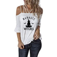 Load image into Gallery viewer, Namaste Witches T Shirt
