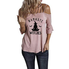 Load image into Gallery viewer, Namaste Witches T Shirt
