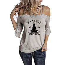 Load image into Gallery viewer, Namaste Witches T Shirt
