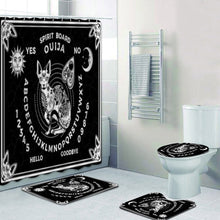 Load image into Gallery viewer, Novelty We&#39;re The Weirdos Mister Ouija Shower Curtain Set
