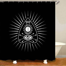 Load image into Gallery viewer, Novelty We&#39;re The Weirdos Mister Ouija Shower Curtain Set
