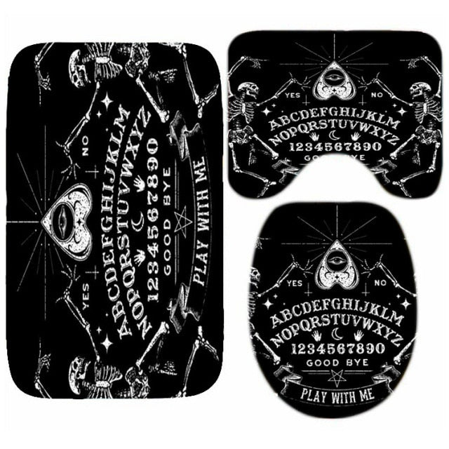 Novelty We're The Weirdos Mister Ouija Shower Curtain Set