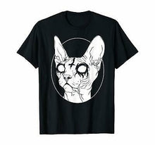 Load image into Gallery viewer, Sphynx T-Shirt With Cross
