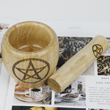 Load image into Gallery viewer, Wooden Mortar Pestle Set
