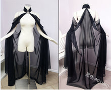 Load image into Gallery viewer, Adult Floored Fancy Robe Off-Shoulder Cloak
