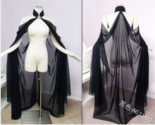 Load image into Gallery viewer, Adult Floored Fancy Robe Off-Shoulder Cloak
