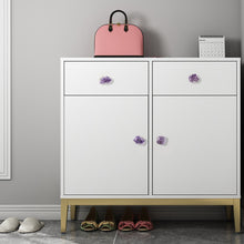 Load image into Gallery viewer, Natural Rough Amethyst Cluster Drawer Cabinet Knobs for Dresser
