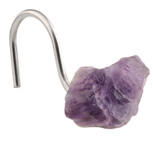 Load image into Gallery viewer, Natural Rough Crystal Stone Curtain Hook
